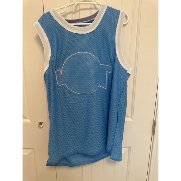 Tune Squad Bugs #1 Basketball Jersey Light Blue Mesh Unisex Size XL‎ - Picture 6 of 7
